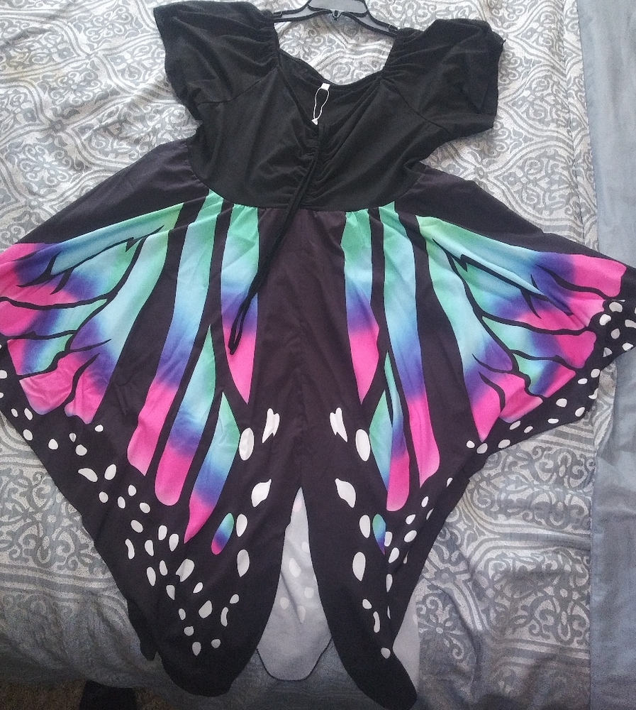 Rose Gal butterfly dress
